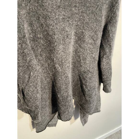Eileen Fisher Luxurious Waterfall Front Mohair Blend Cardigan - Picture 8 of 10